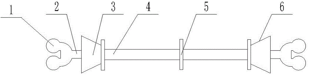 Water stop screw rod