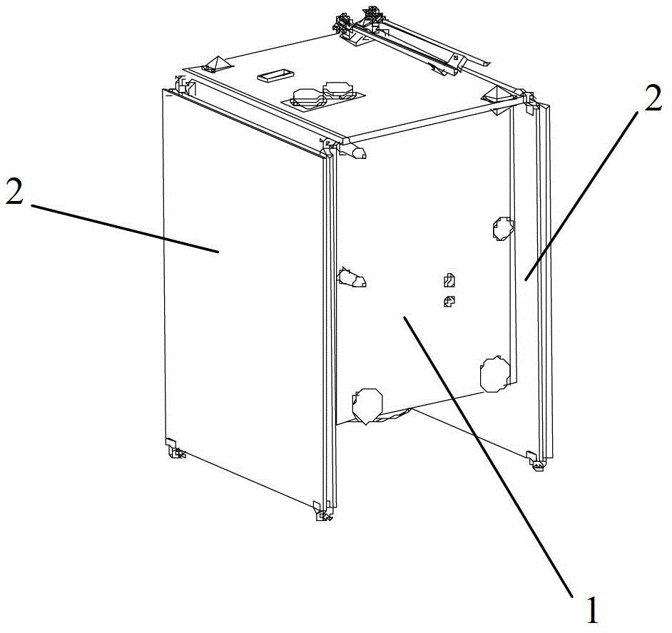 Satellite constellation system for solar burst-near-earth space environment response detection