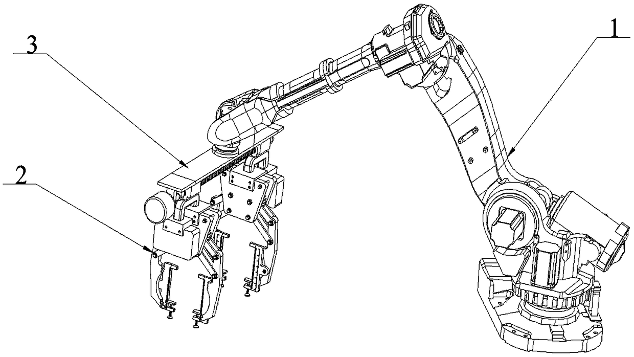 Square pipeline welding gear gripper