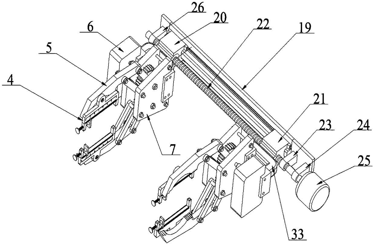 Square pipeline welding gear gripper