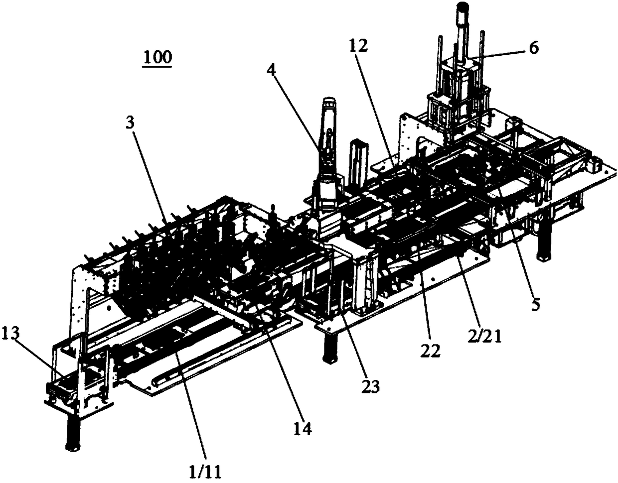 Automatic feeding and mounting mechanism for multi-specification key balance bar