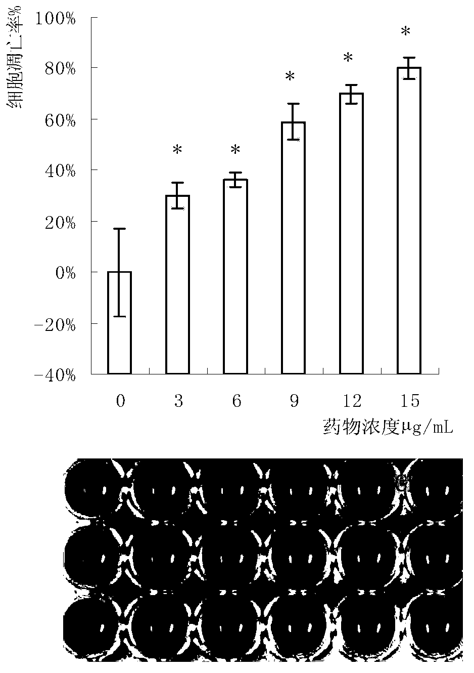 Flammulina velutipes protein extract and applications thereof for resisting tumor