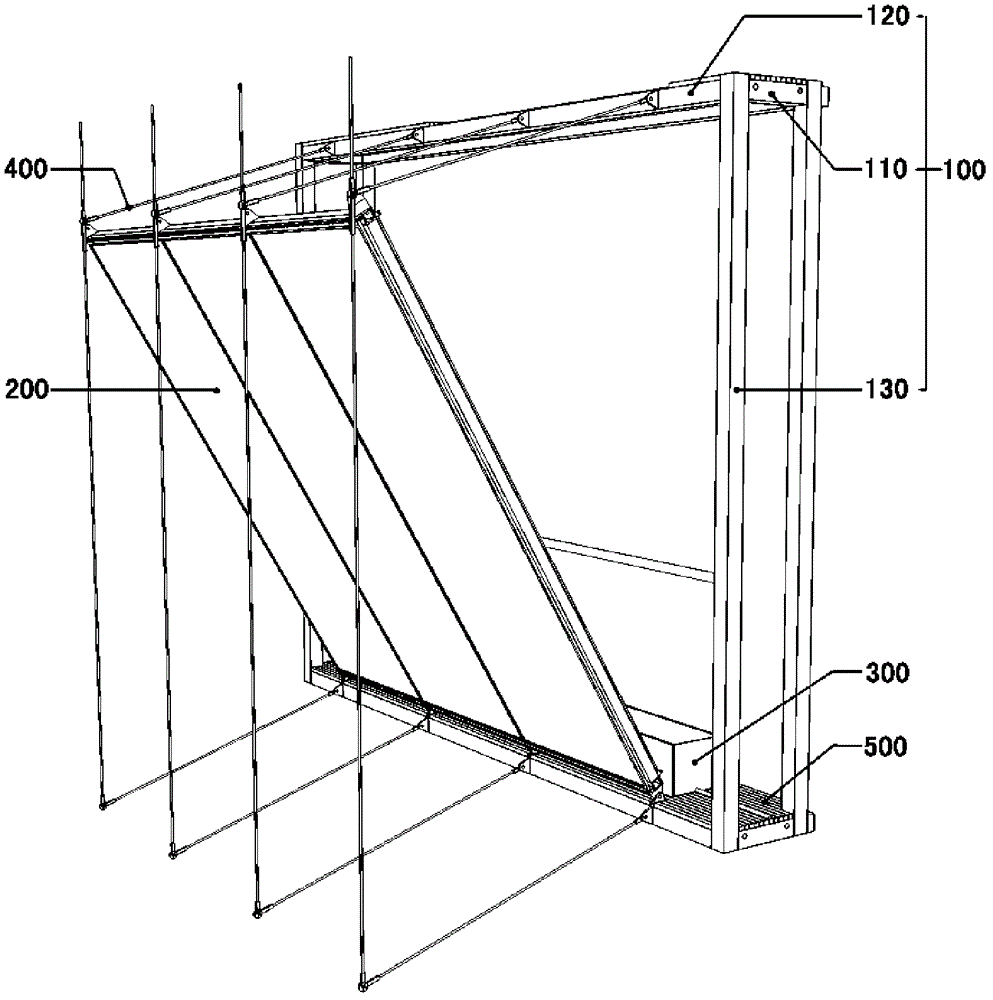 Novel vertical greening device