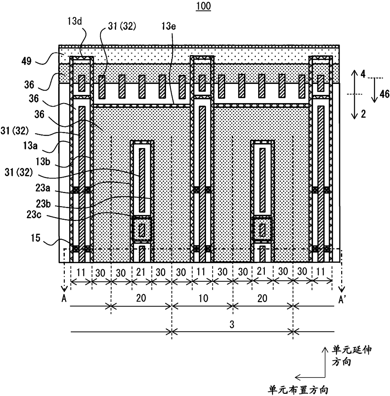 Semiconductor device, RC-IGBT, and method of manufacturing semiconductor device