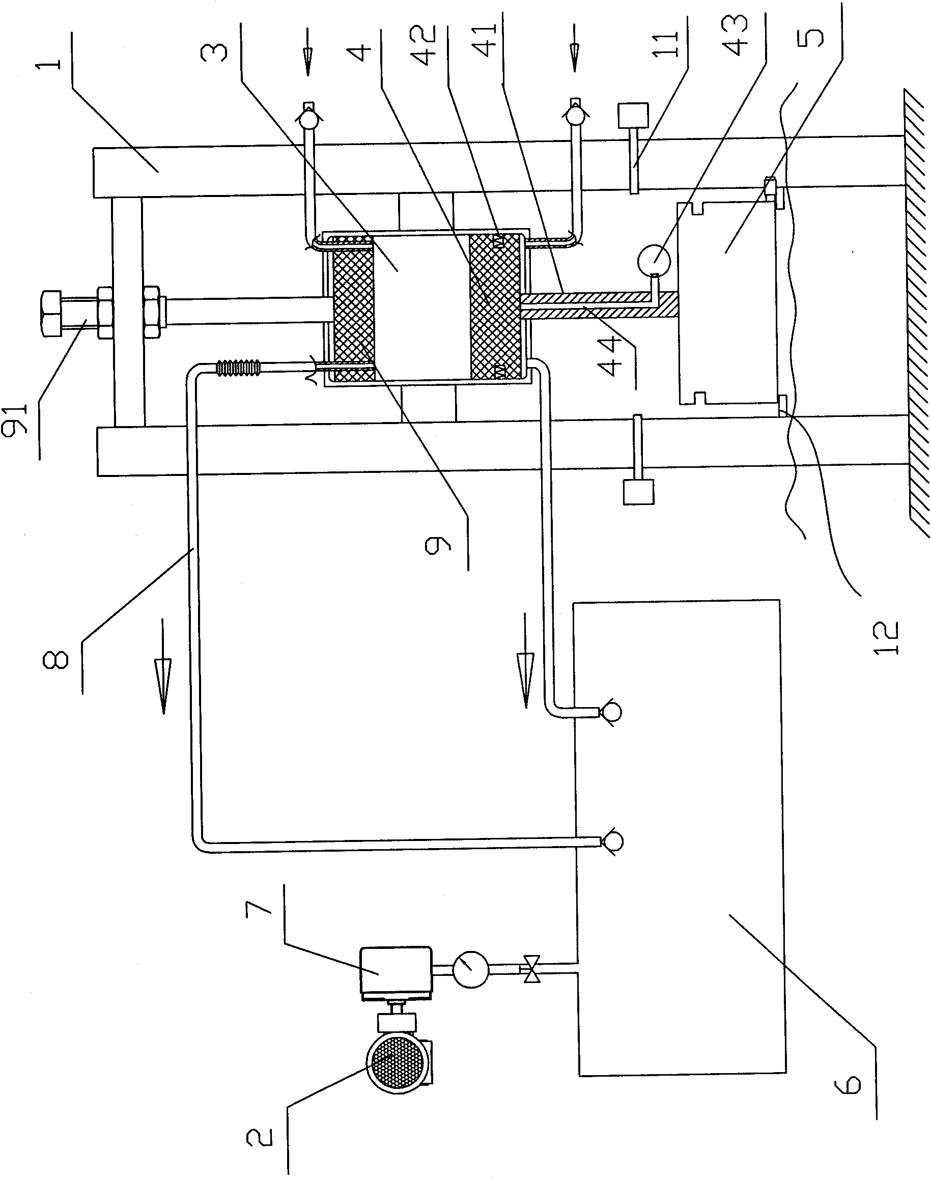 Tide power generation device