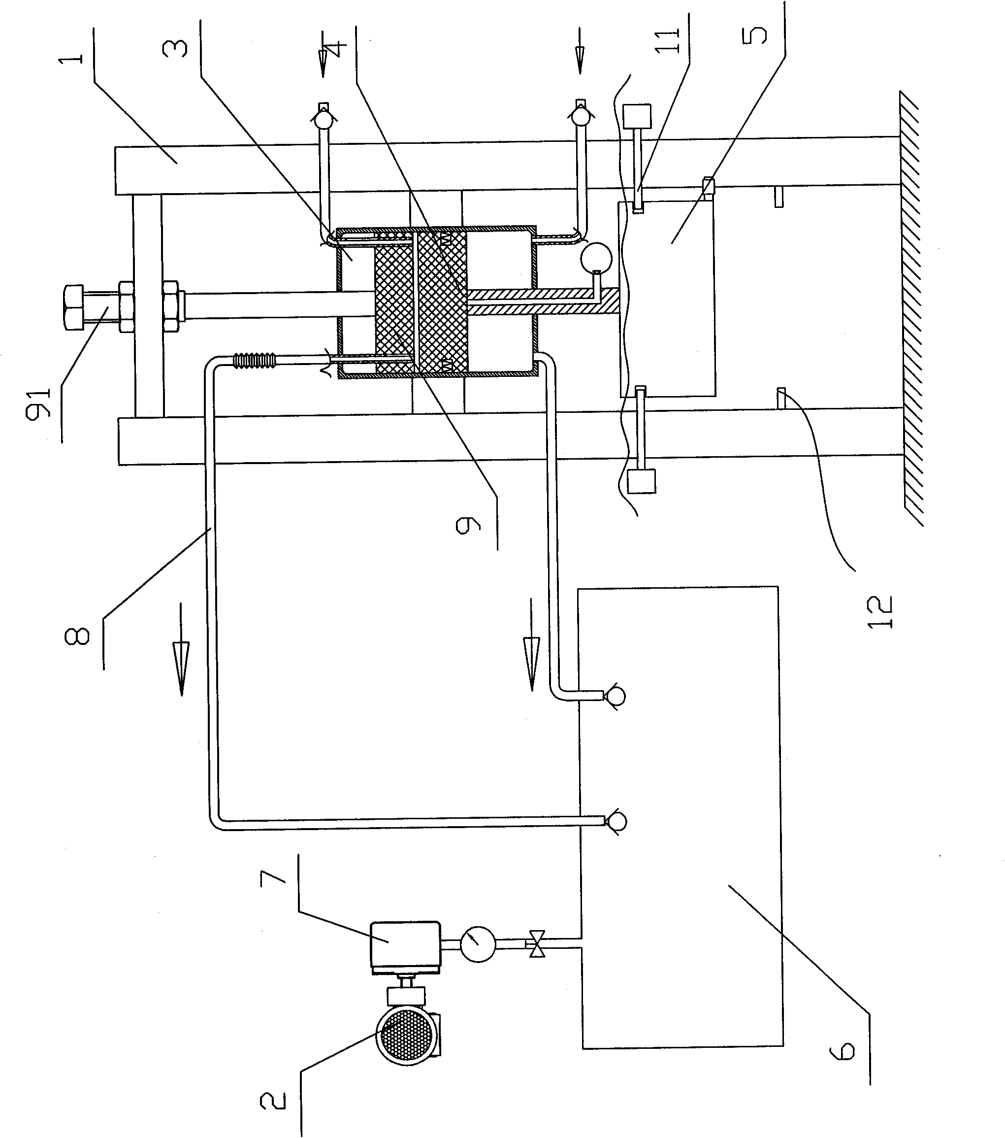 Tide power generation device