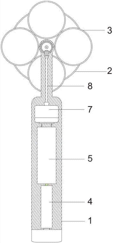 Plane-revolution reversible glasses