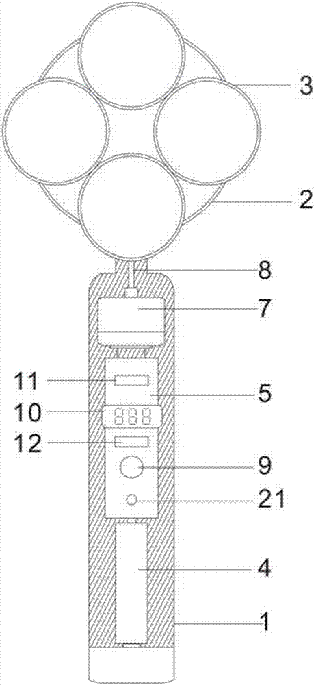 Plane-revolution reversible glasses