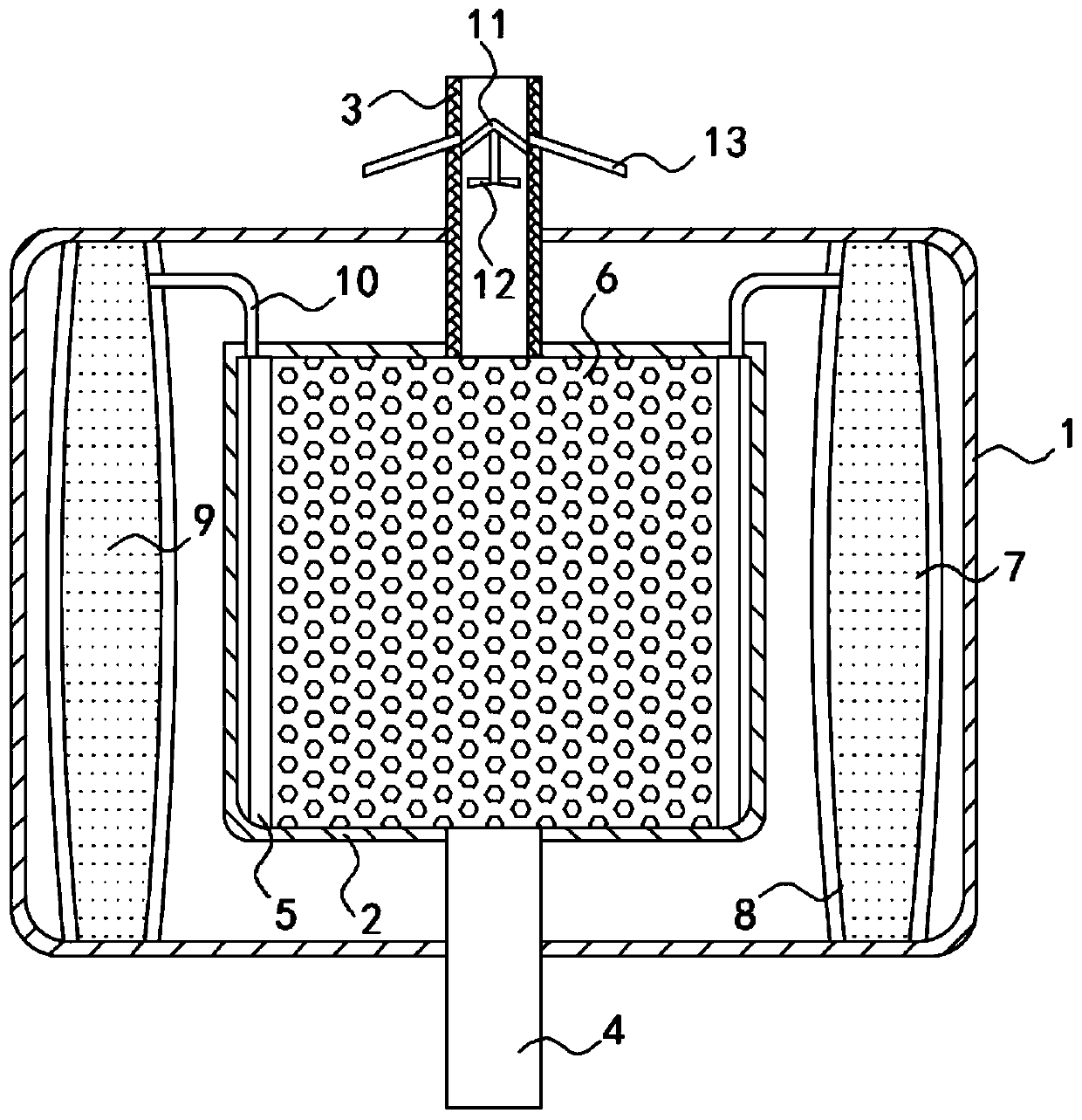 Self-repairing transformer oil conservator respirator