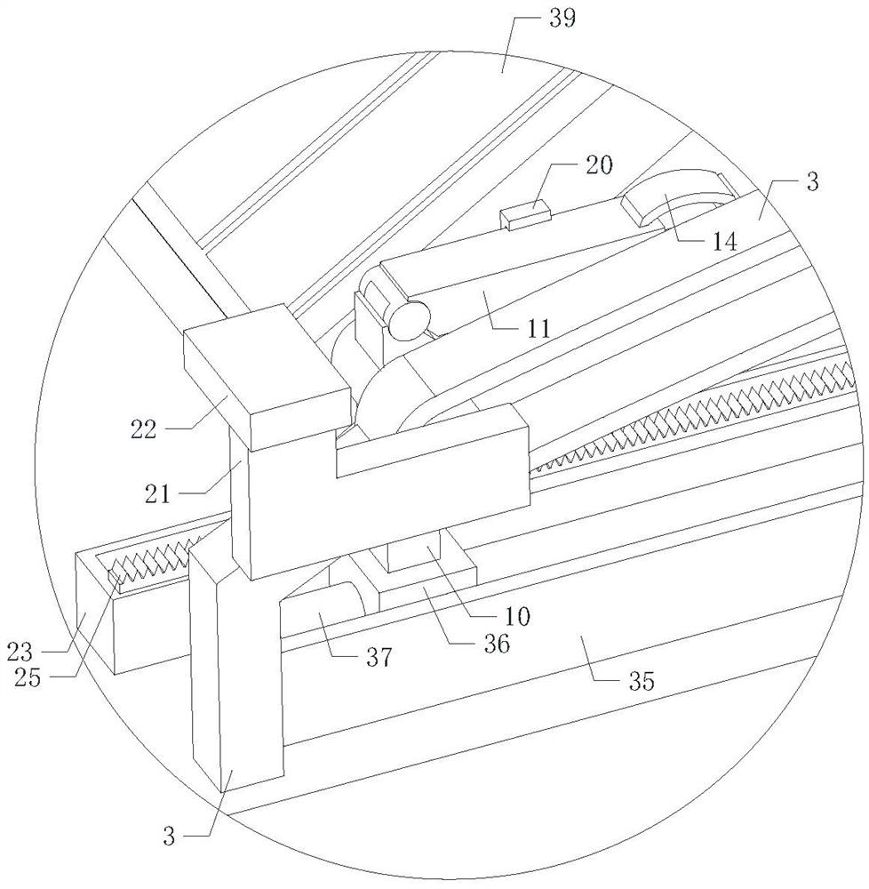 A high-barrier photovoltaic backplane automatic cleaning mechanism for new energy development