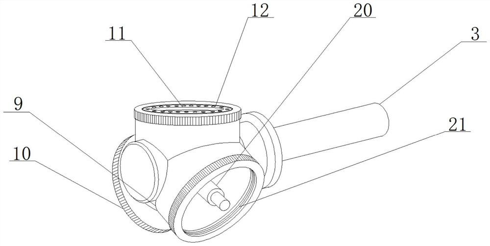 A wind turbine wind wheel variable pre-cone angle device and using method