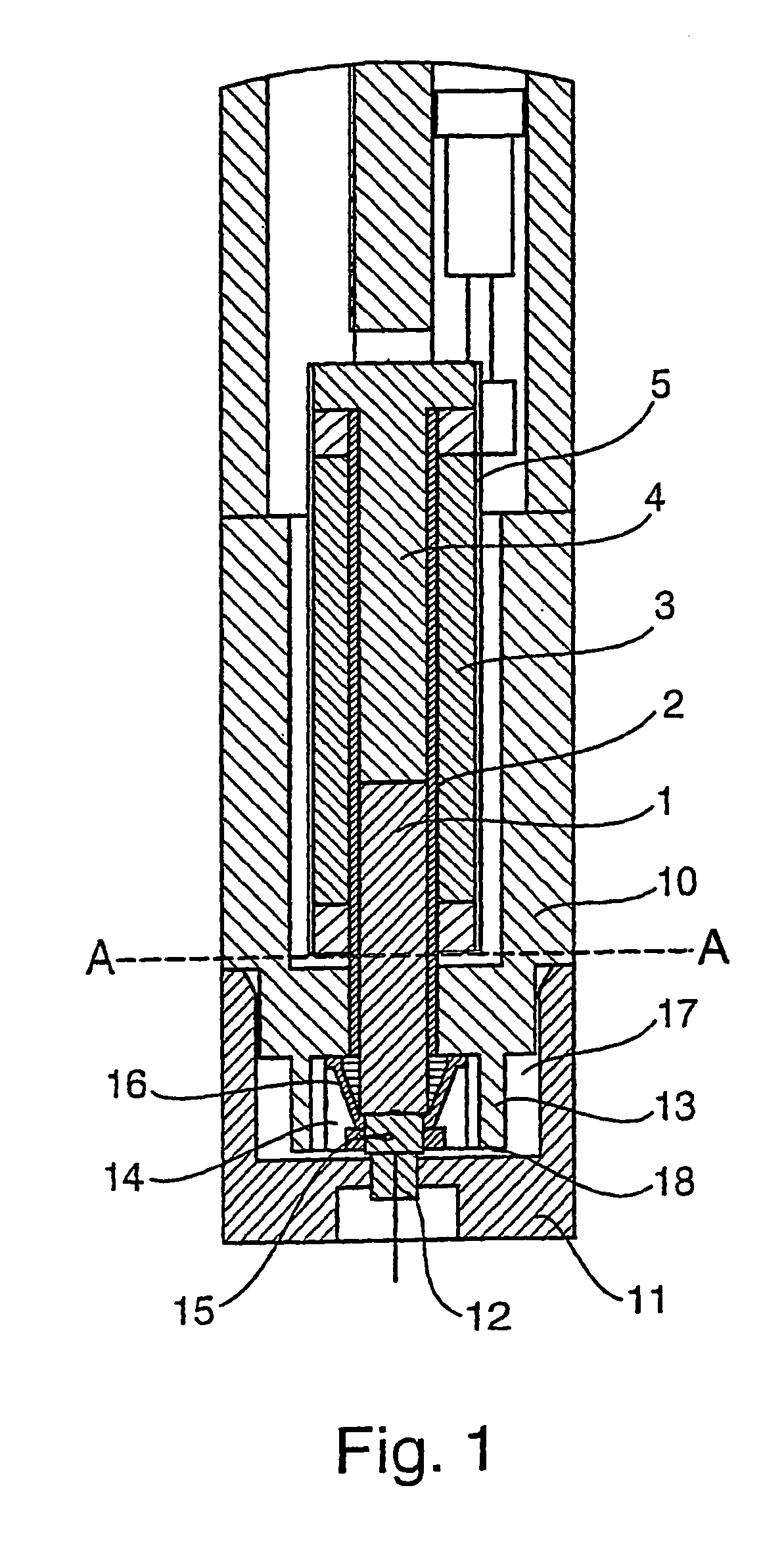 Solenoid valve for a drop on demand ink jet printer