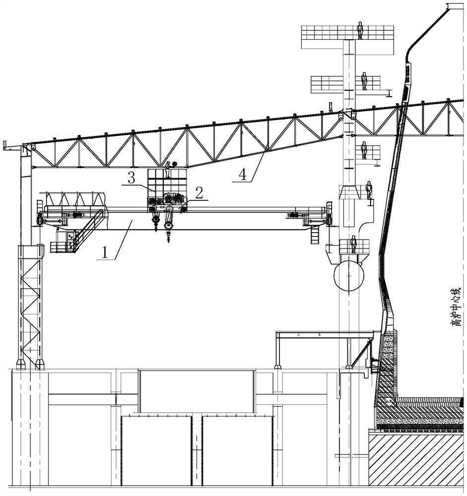 Mounting method for casting house roof structure