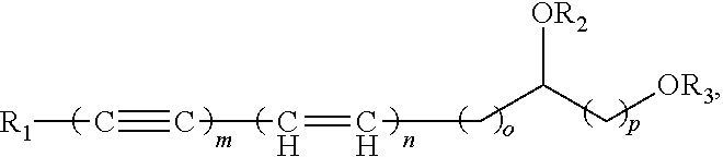 Polyacetylenic compounds for stimulating insulin gene expression, production and secretion