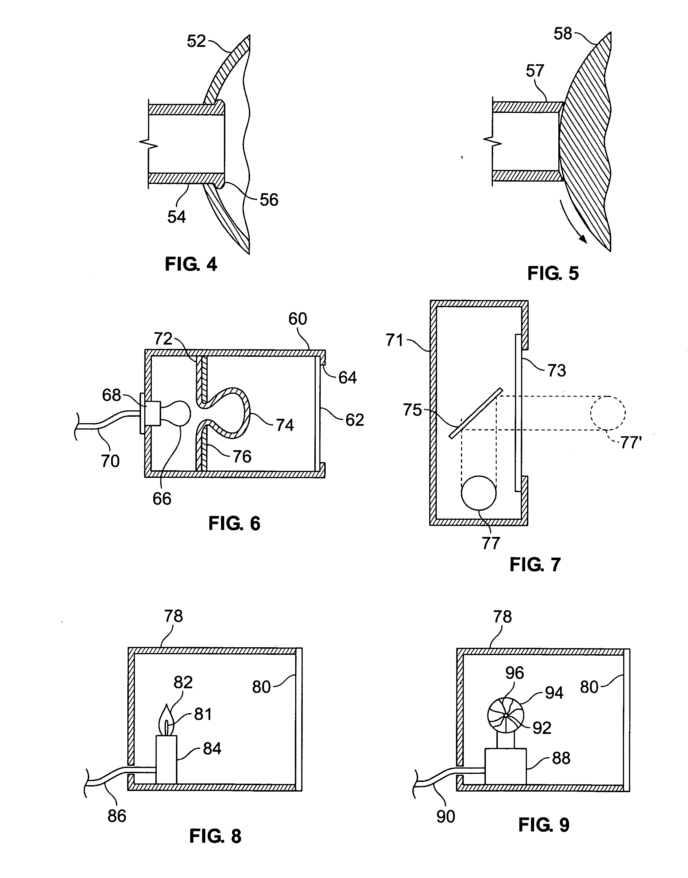 Optical device for producing a virtual image