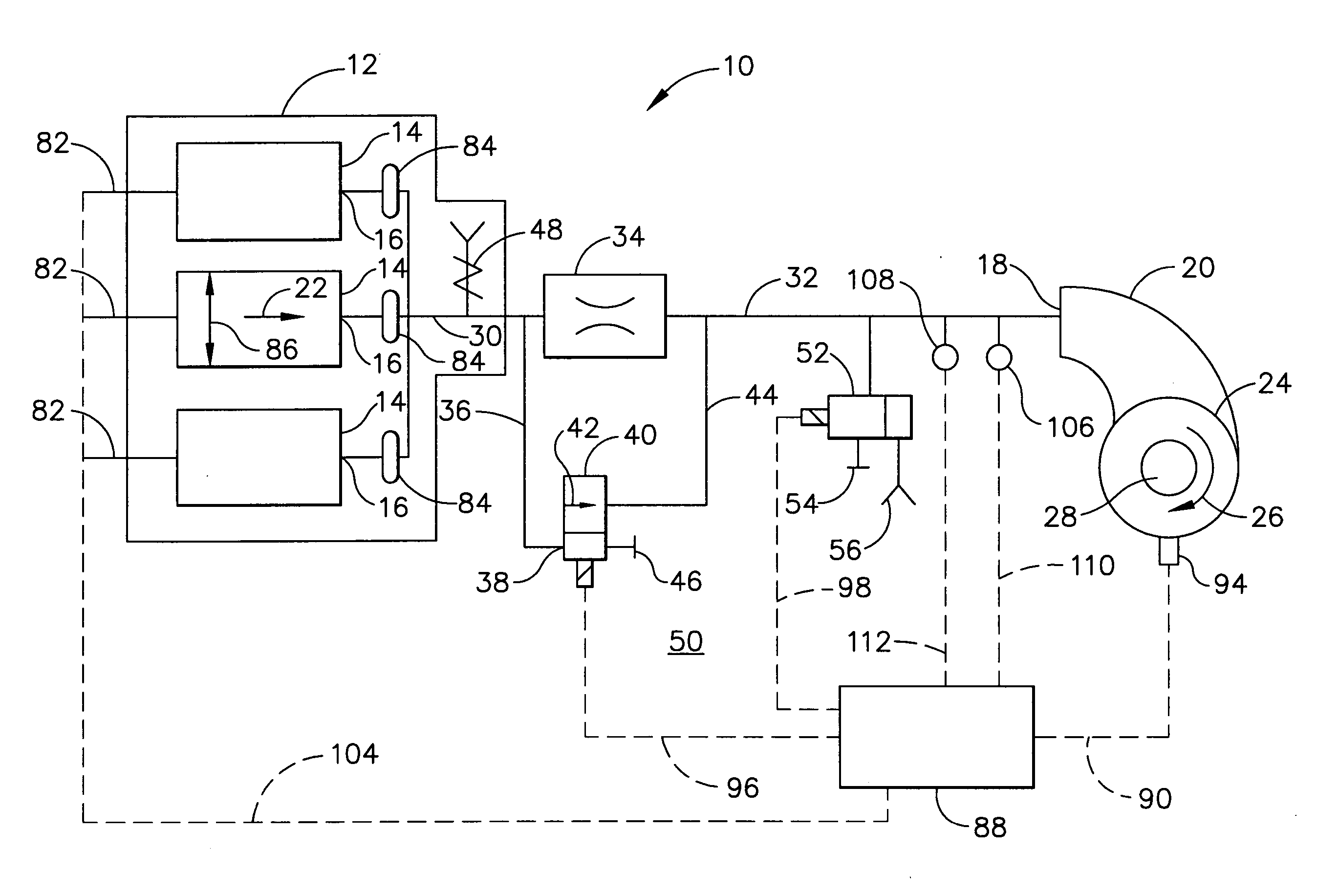 Solid propellant gas generators in power systems