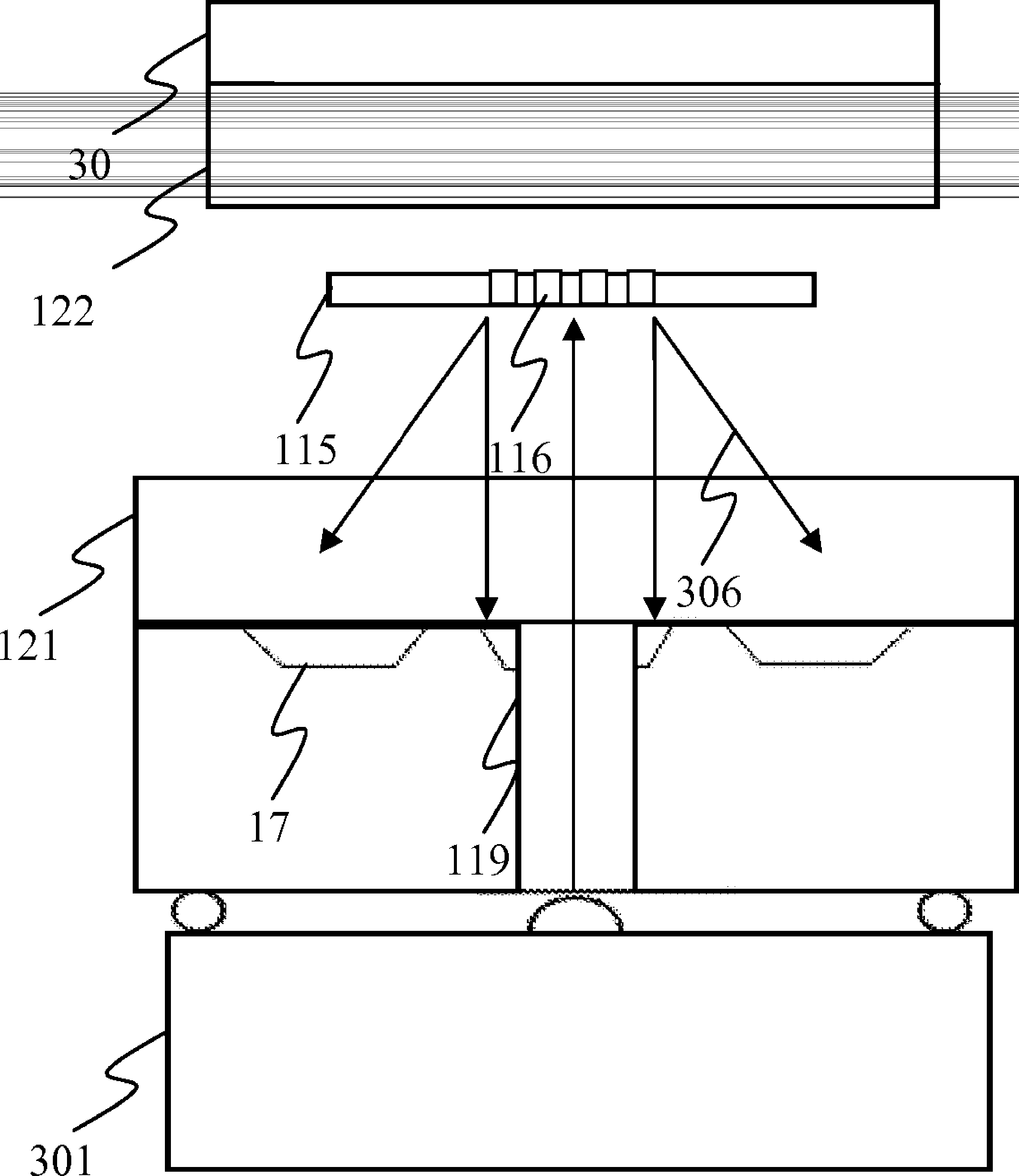 Miniaturized integrated micro electo-mechanical systems (MEMS) optical sensor array