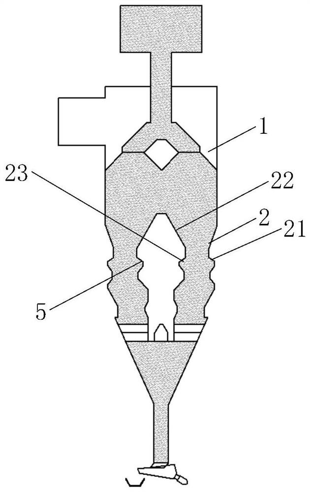 A vertical cooling furnace and its cooling method