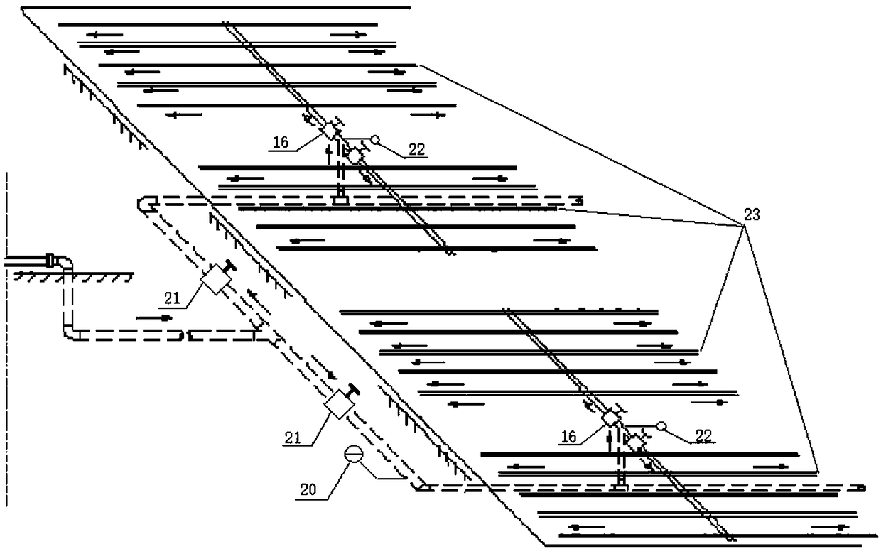 System and method for producing organic fertilizer from agricultural waste and applying organic fertilizer to water-fertilizer integrated application in orchard