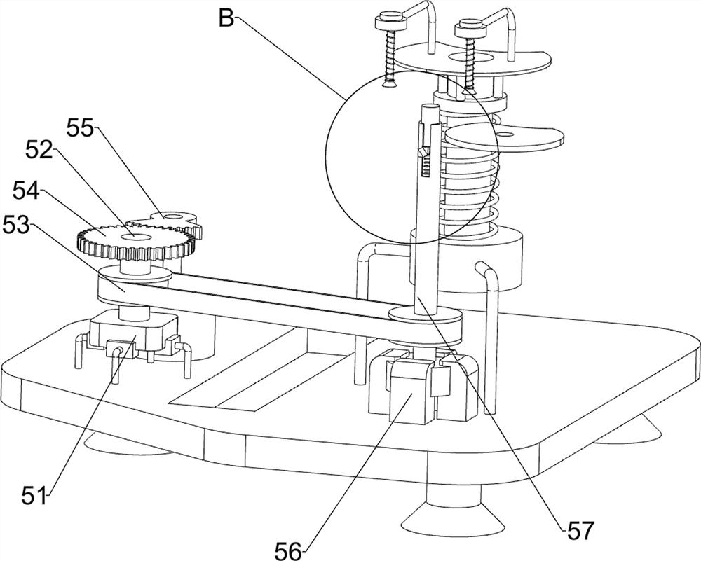 An intermittent round iron sheet trimming machine