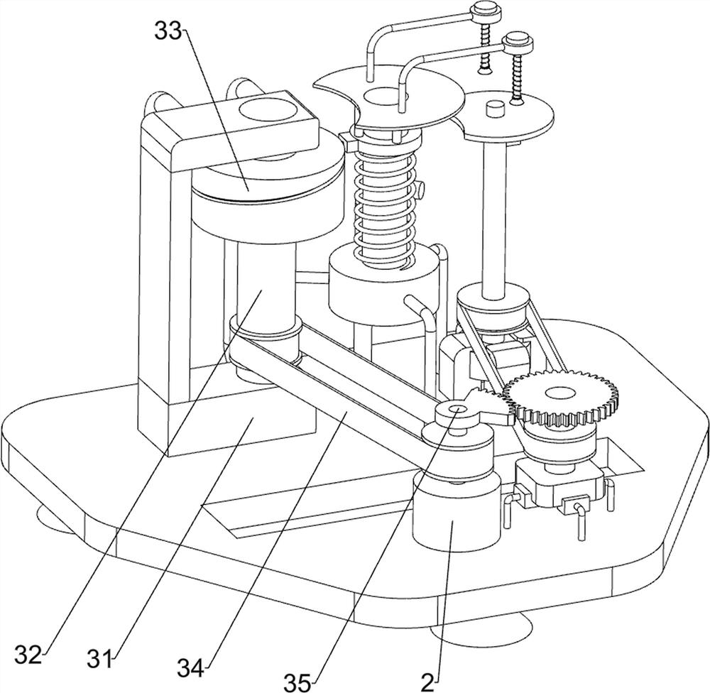 An intermittent round iron sheet trimming machine