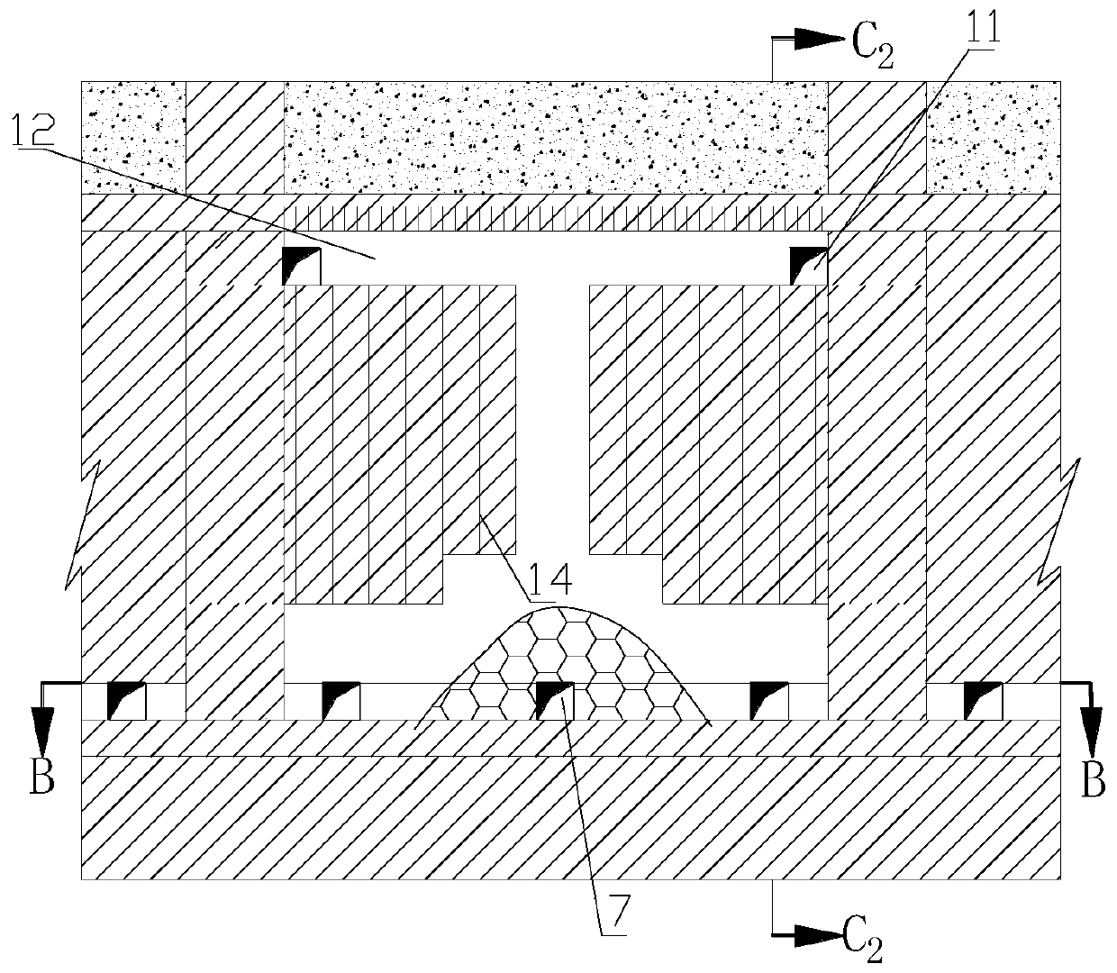 A safe and efficient mining method for steeply inclined double-layer ore bodies