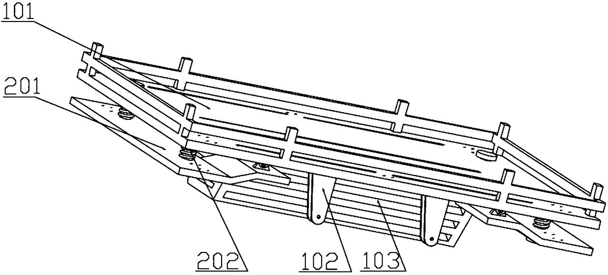 Multi-adaptive wheel and foot switching movable platform