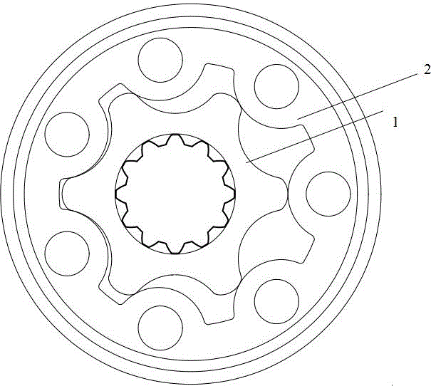 Powder metallurgy formula and manufacturing process of stator and rotor pair of full hydraulic steering gear