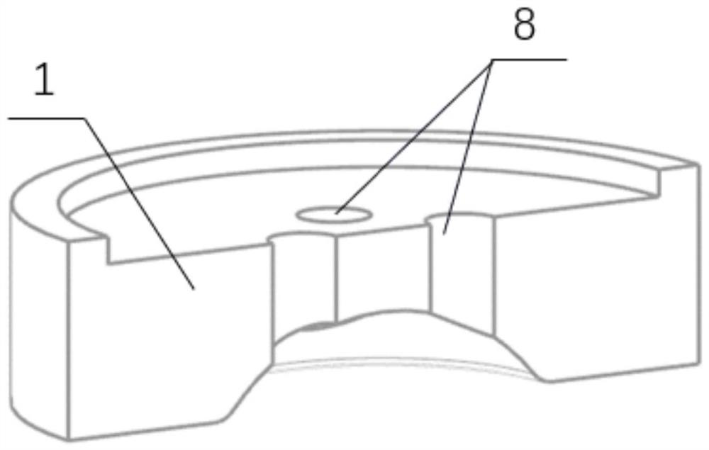 Method for forming thin-wall metal component by controlling inflation position