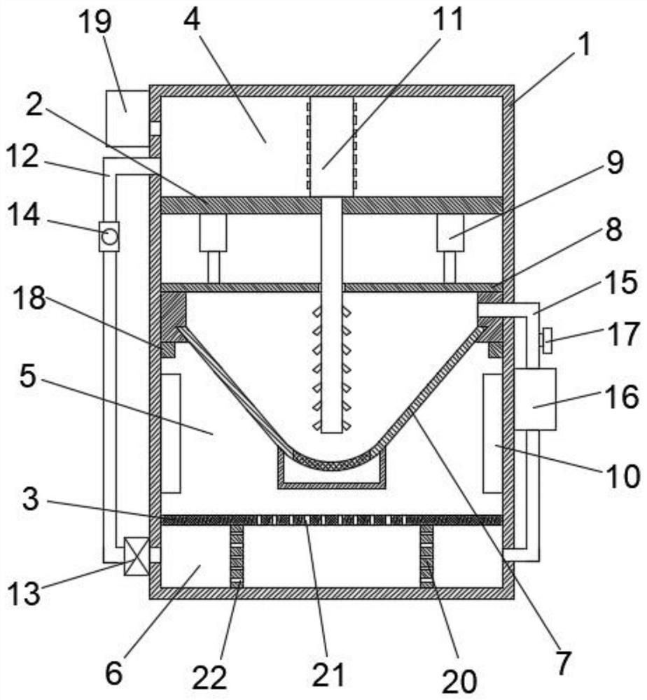 Tea leaf stir-frying machine