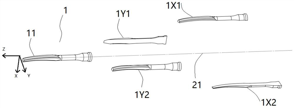 Tool bit device with energy gathering characteristic and ultrasonic surgical instrument