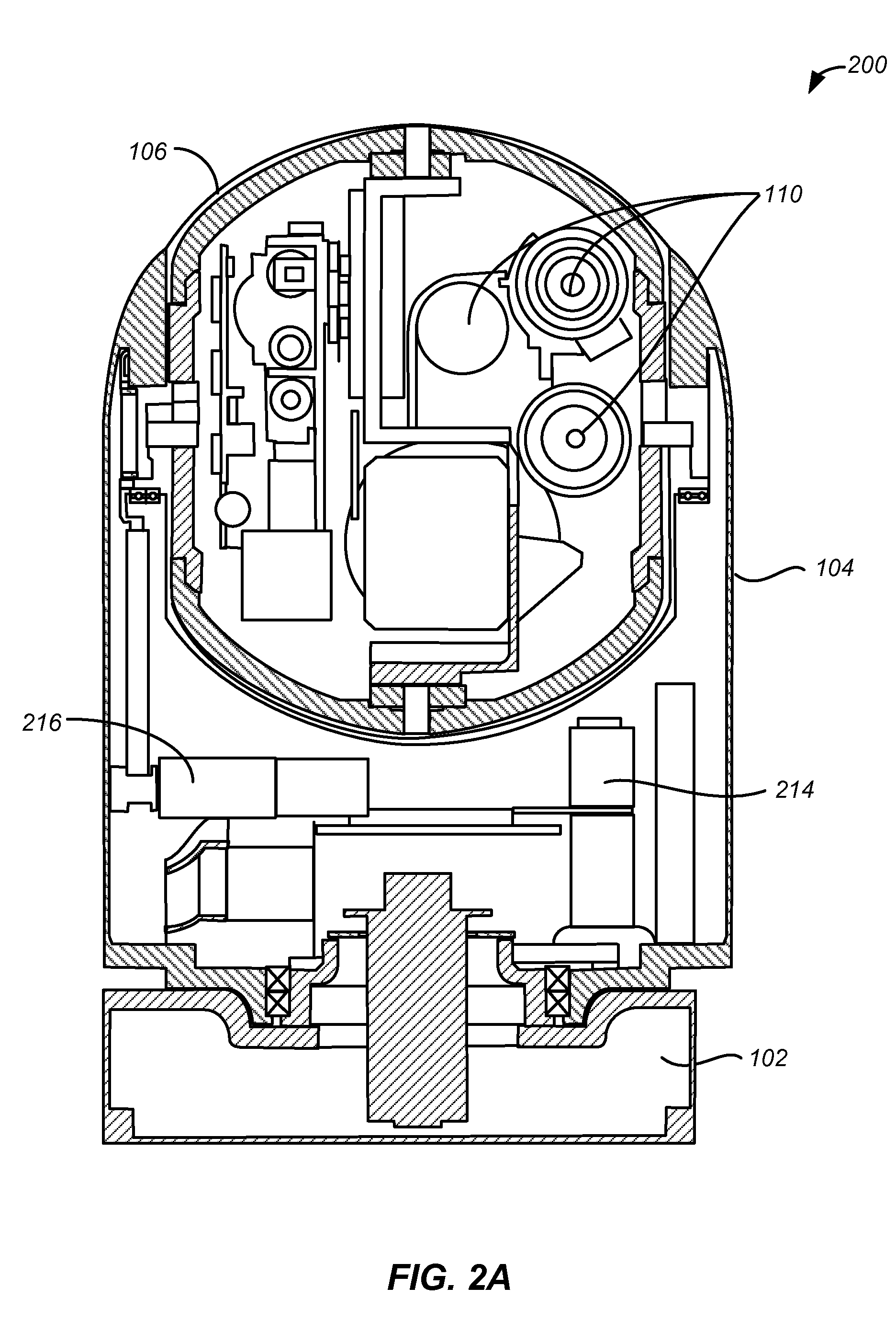 Multi-axis sector motor