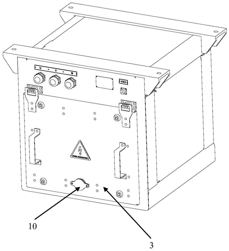 A safety lock for a cabinet under a car