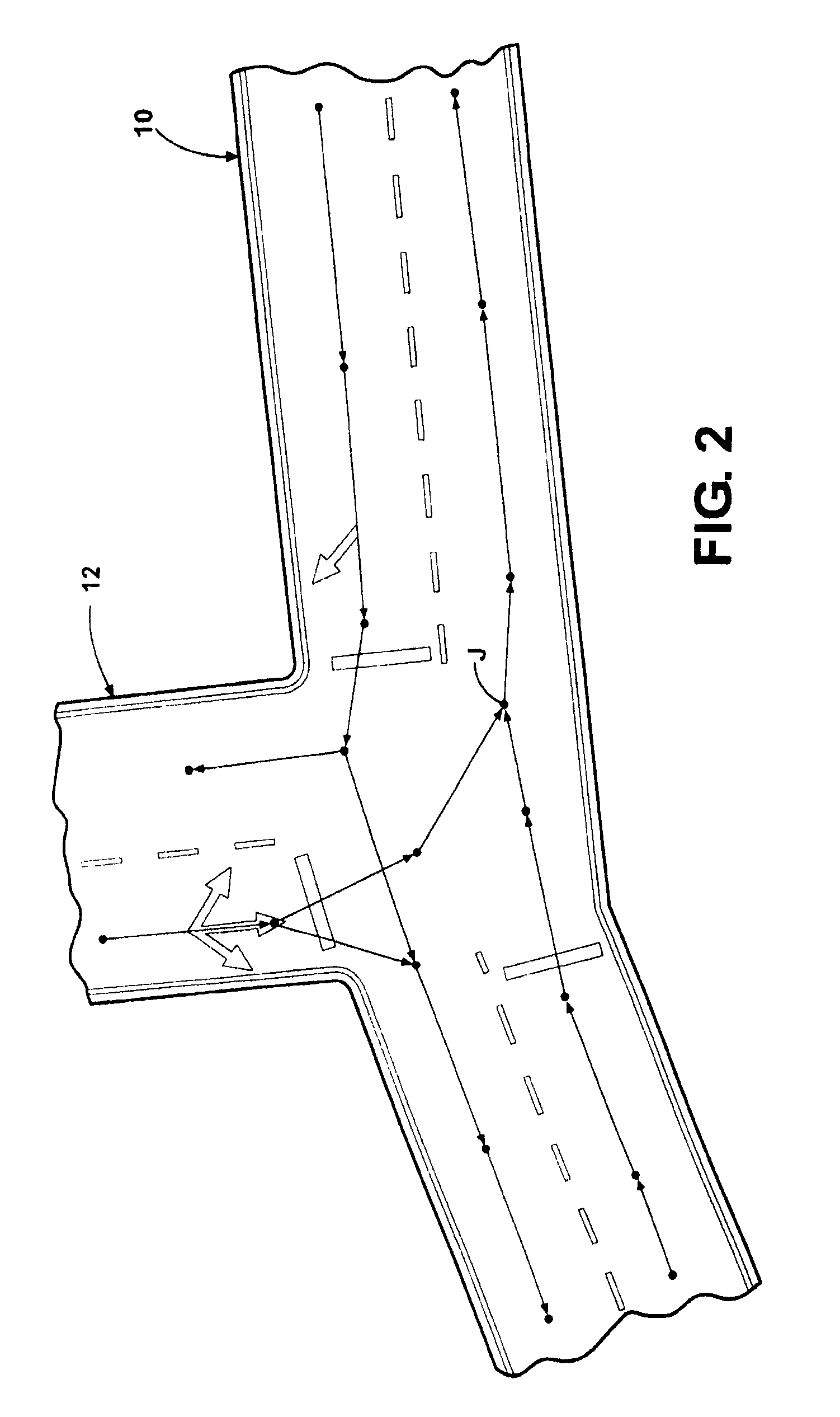 Method of verifying or deriving attribute information of a digital transport network database using interpolation and probe traces