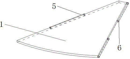 A kind of space double ring scissors type unit can open the roof