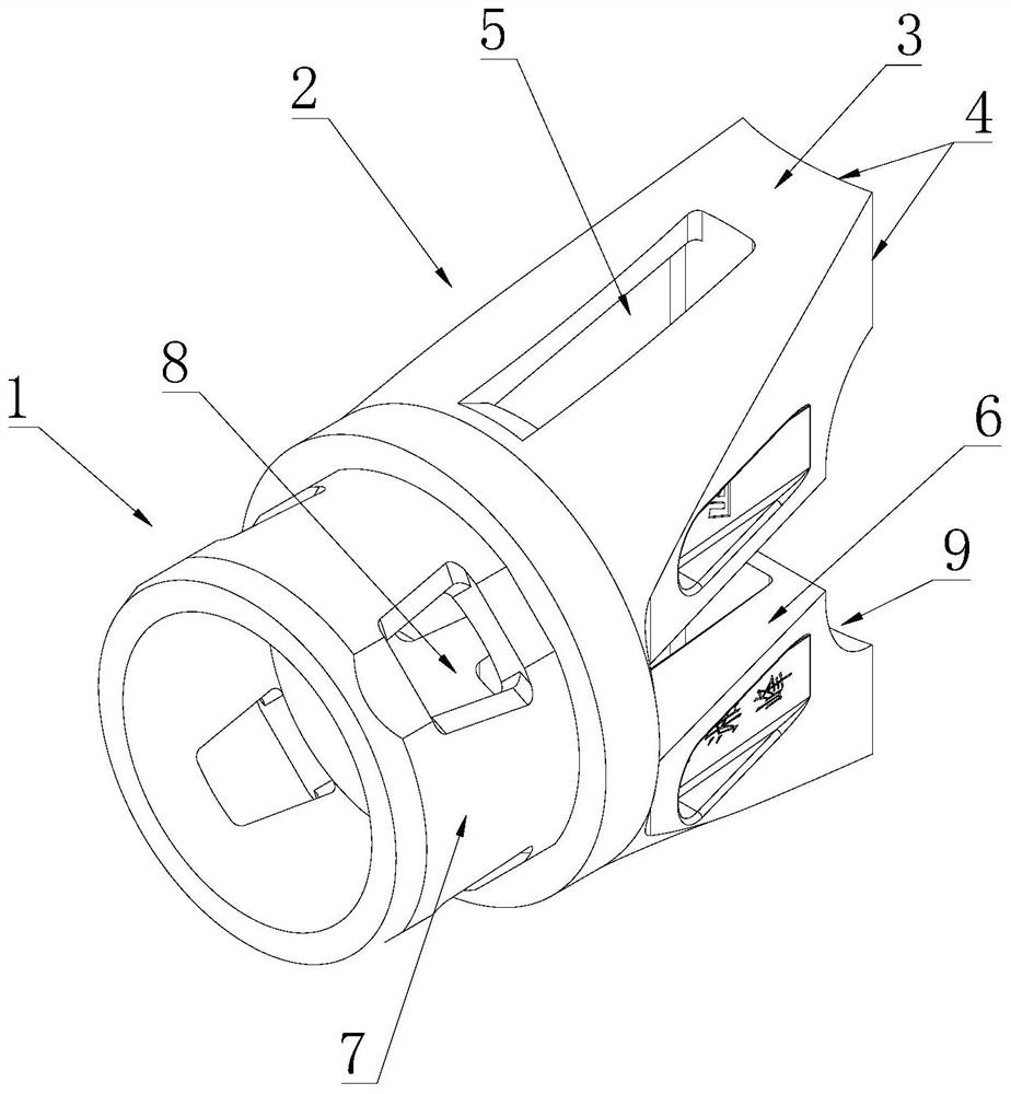 Crimping plug for disc buckle cross rod