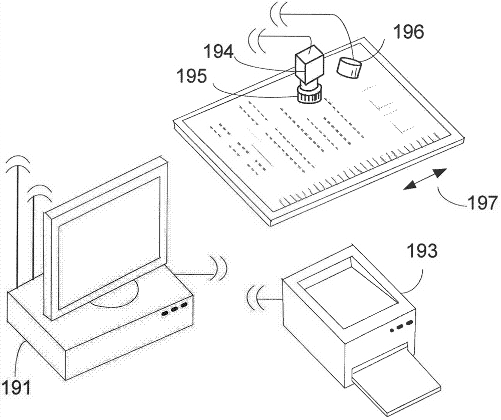 Method for implementing electronic edition standard answer, and application system thereof