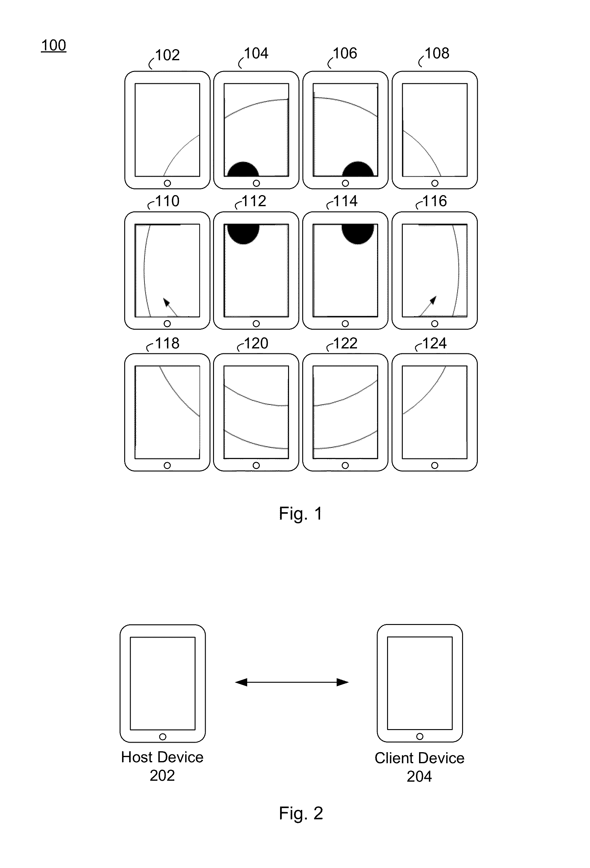 Interactive synchronized multi-screen display