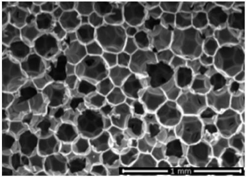 Foaming agent comprising secondary amine salt and ethanolamine salt and application to polyurethane intermittent plate foam material