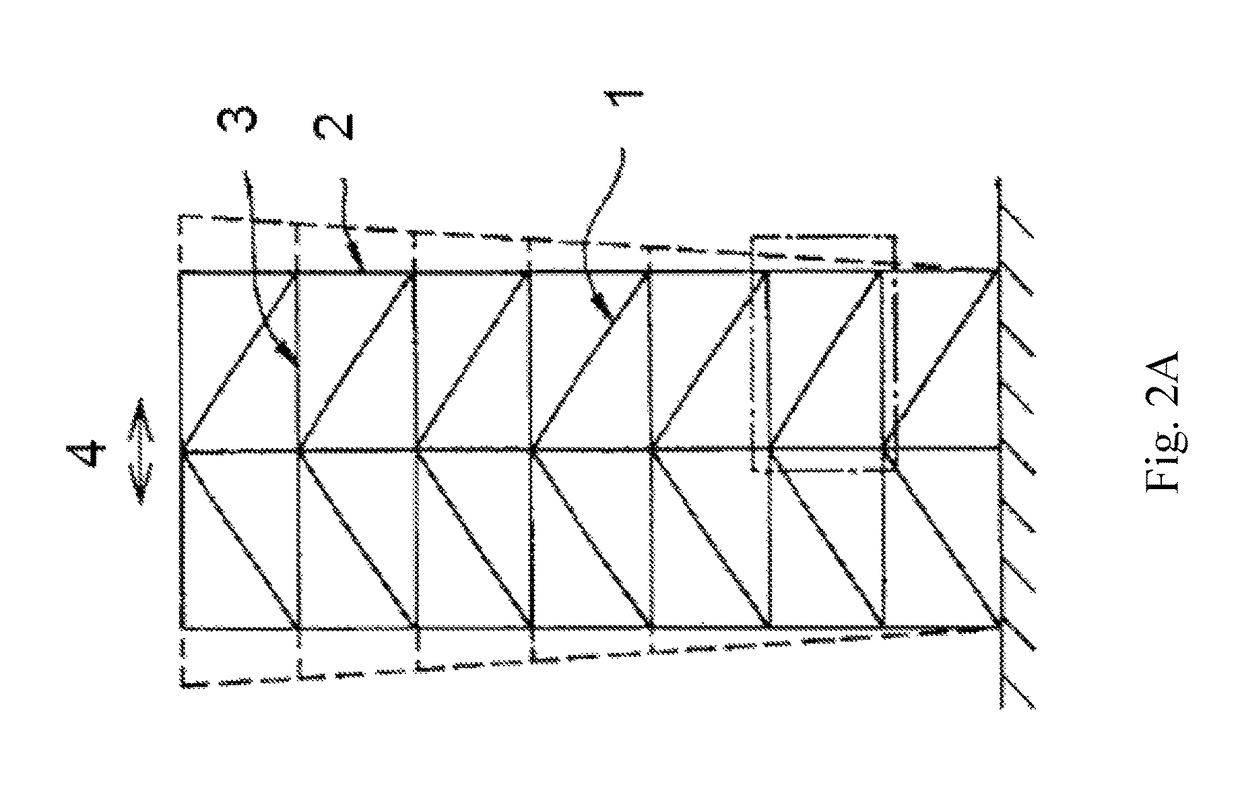 Composite sleeve rod axial dampener for buildings and structures