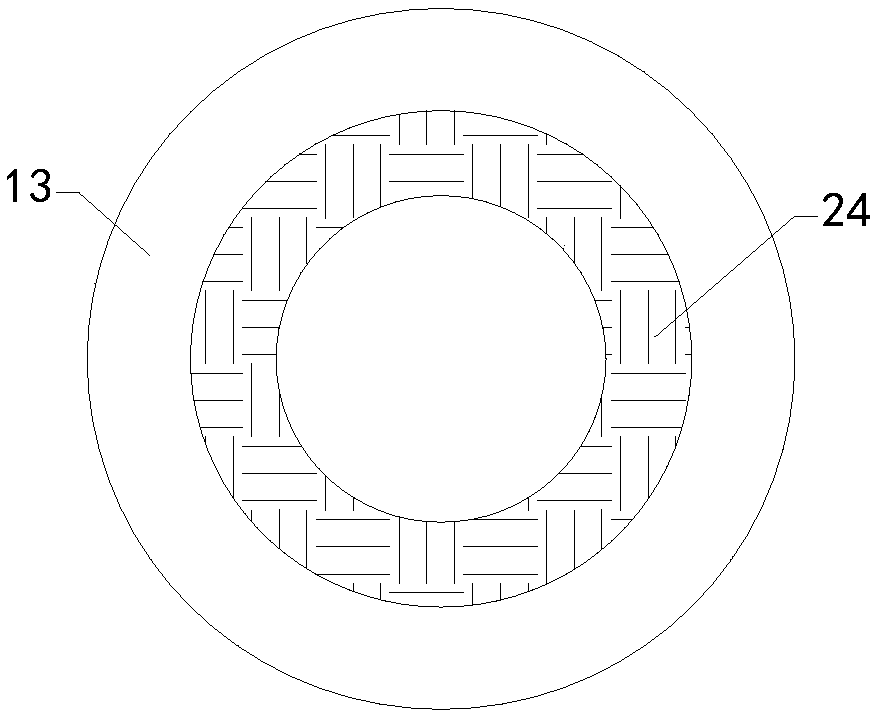 Part cleaning device for fire-fighting equipment production