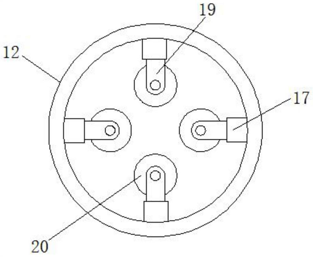 Surface derusting and polishing device for metal bar machining