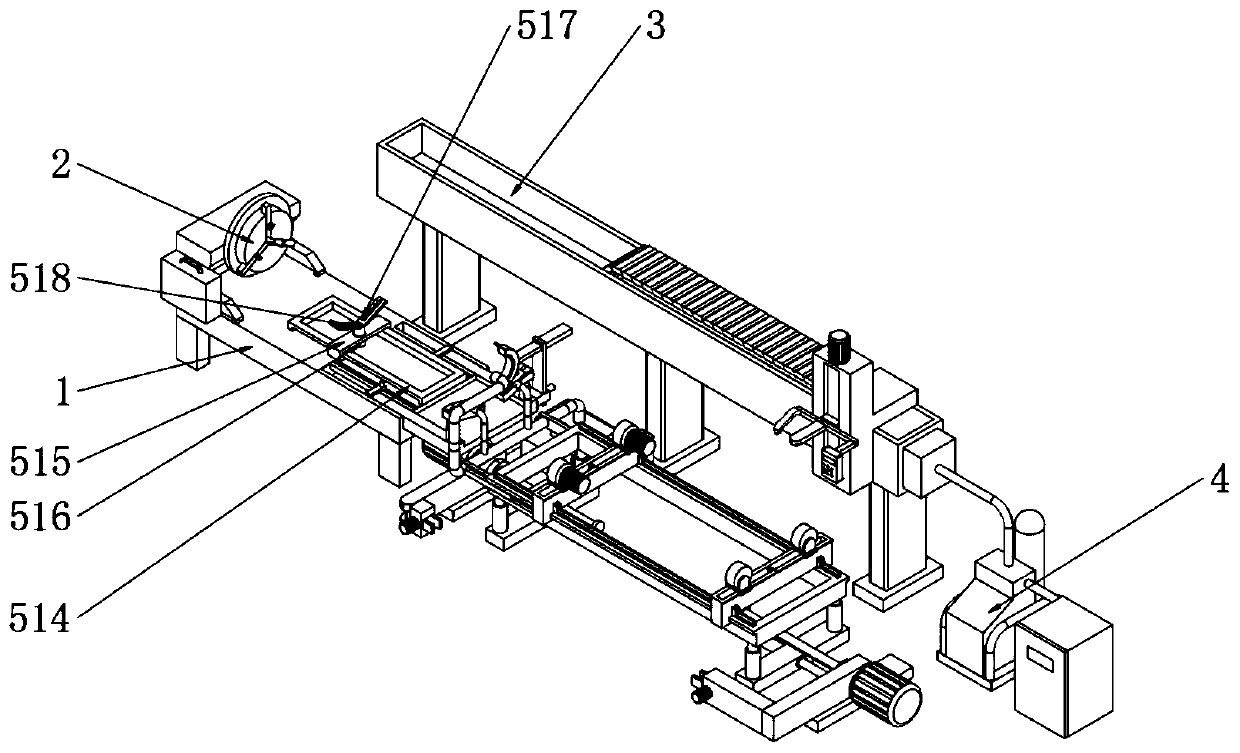 On-site automatic welding device and welding method for large pipelines