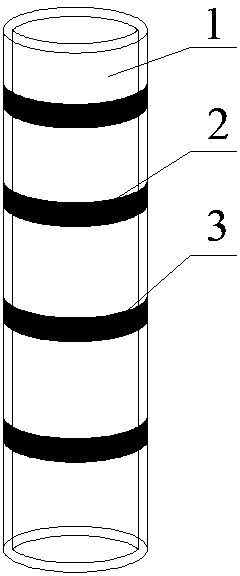 Self-expanding subsidizing device for oil well casing and subsidizing method thereof