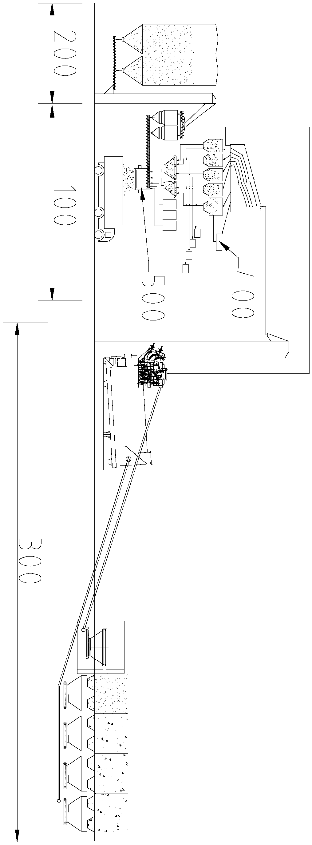 Intermittent-type multifunctional stirring station