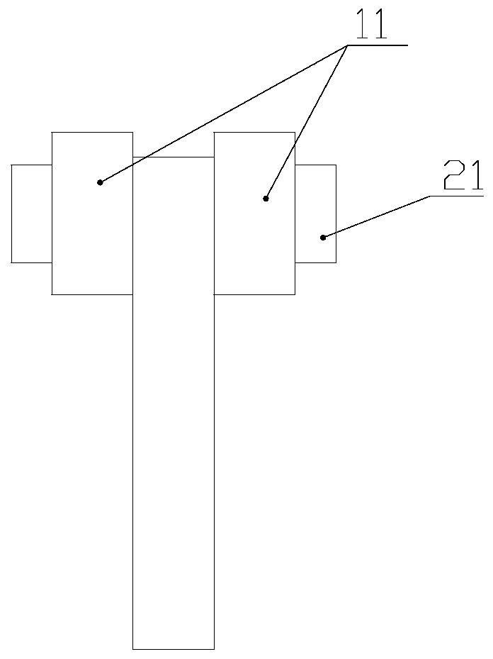 Self-reset shock-absorption and anti-collapse structure for frame structure