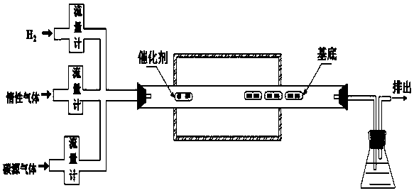 Method for preparing graphene nanowall on large scale