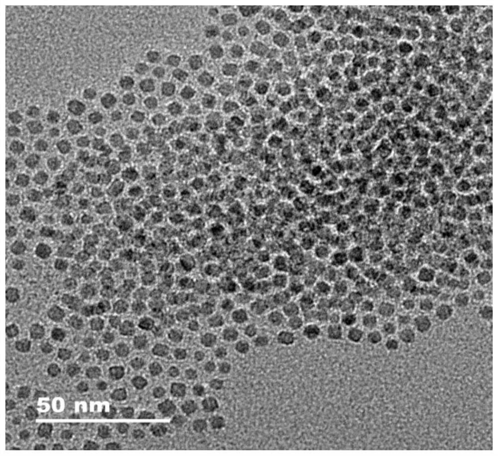 Sulfydryl-modified cyan fluorescent carbon quantum dot and application thereof in rapid detection of arsenic ions in water