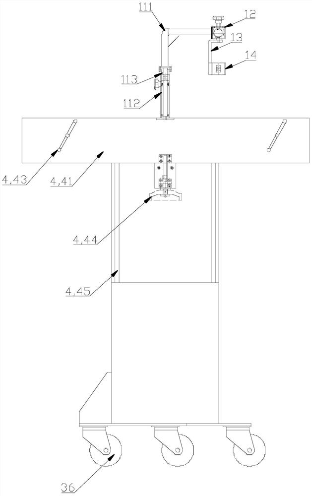 A grinding device with angle adjustment function