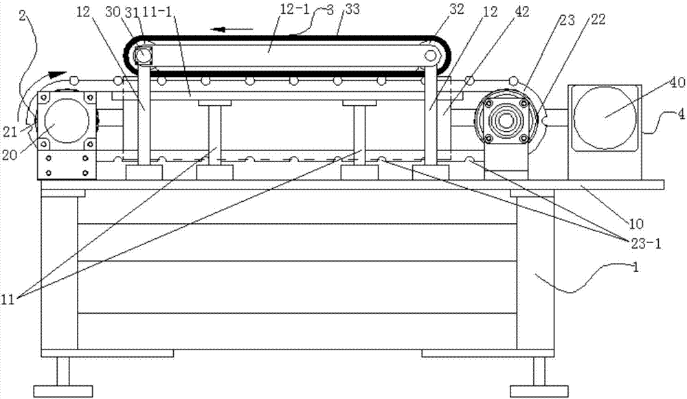 Pencil production polishing device